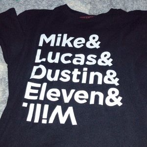 stranger things t-shirt